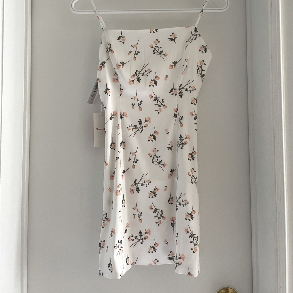 Aritzia Shimmer Dress - White 00